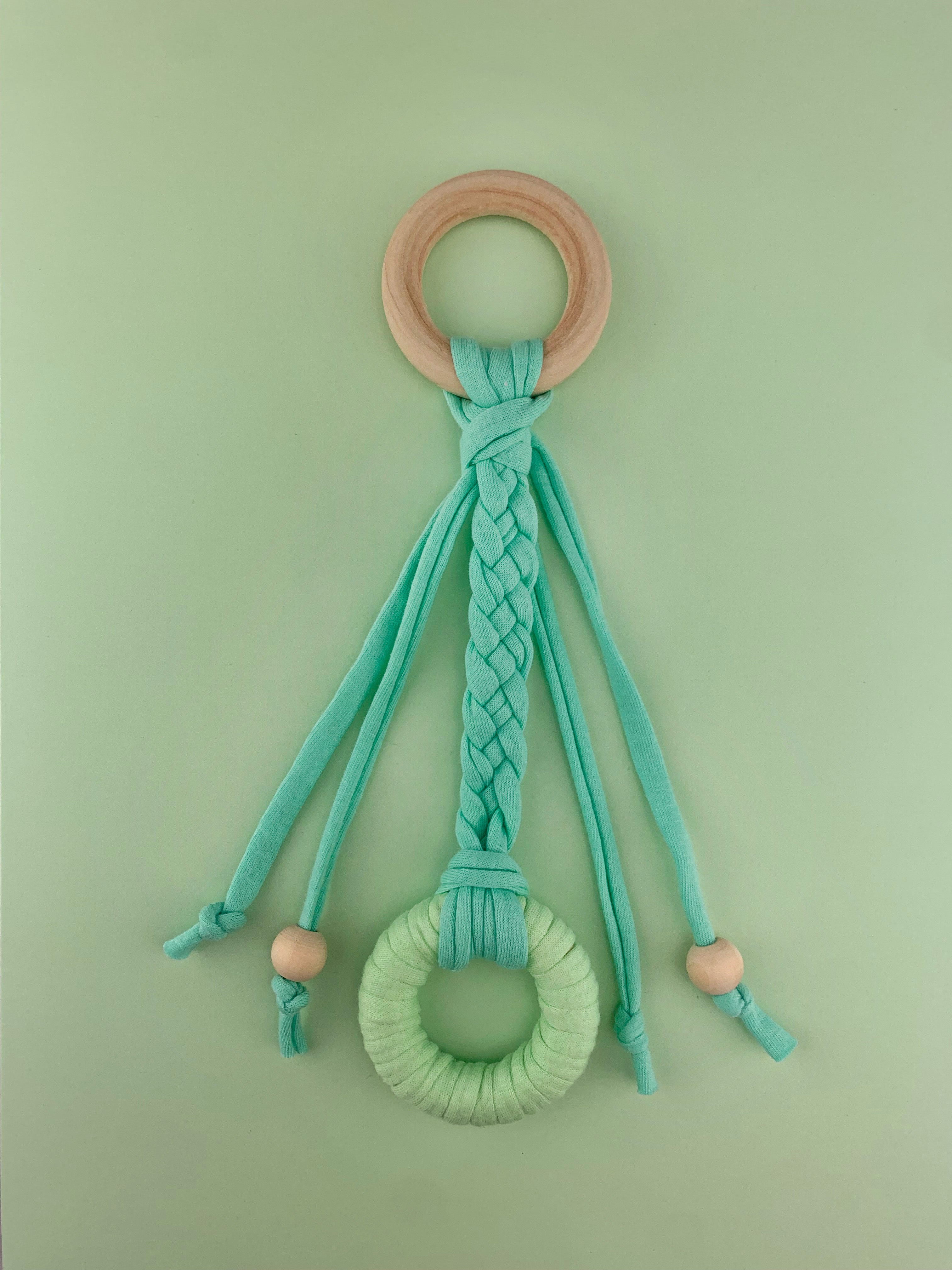 Baby gym – Turquoise-green