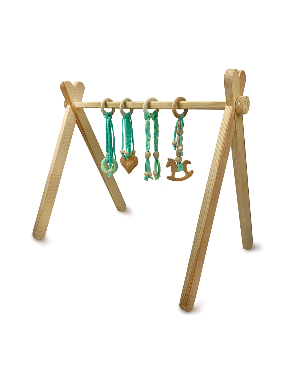 Baby gym – Turquoise-green
