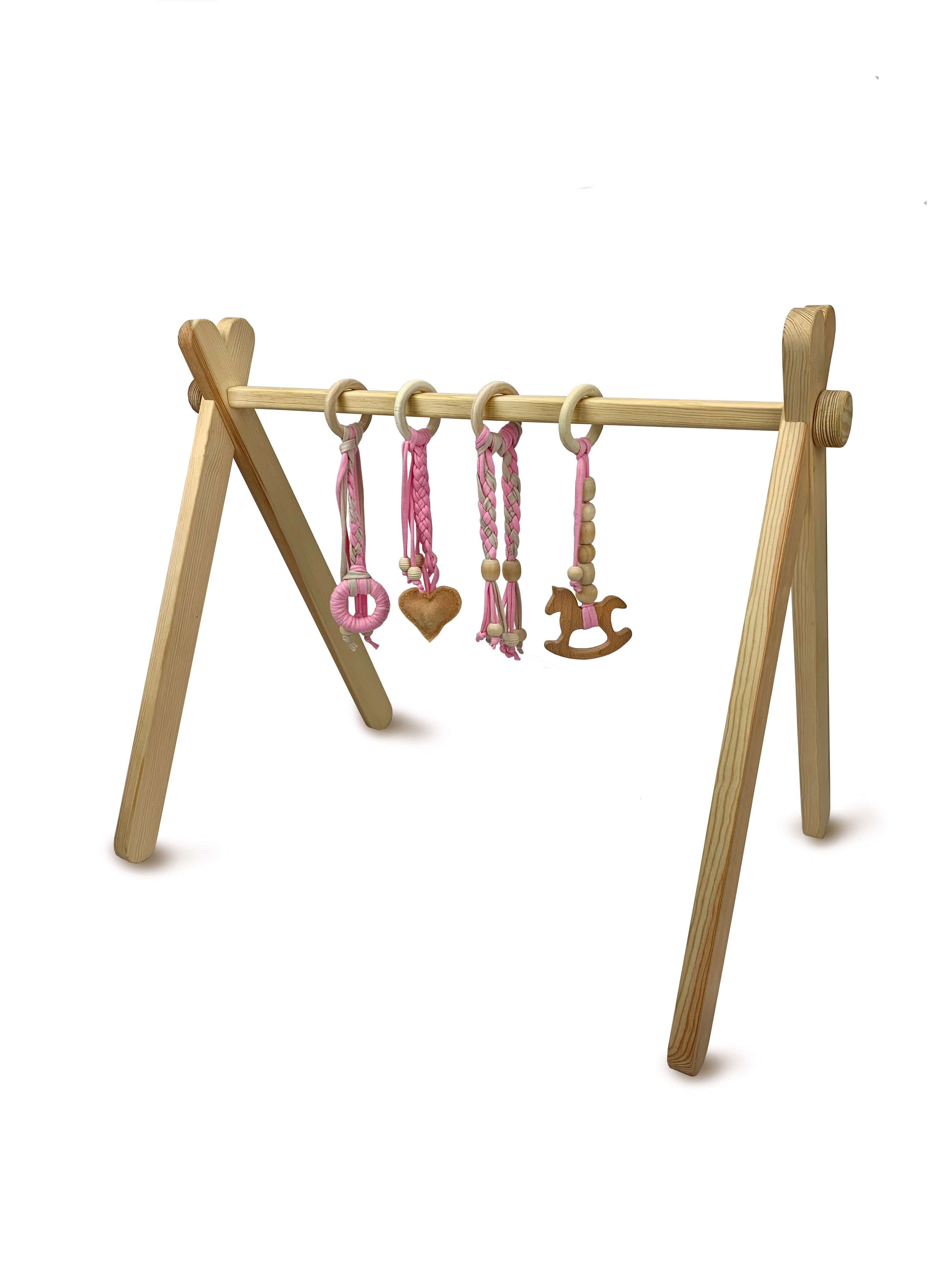 Baby gym – Pink-beige