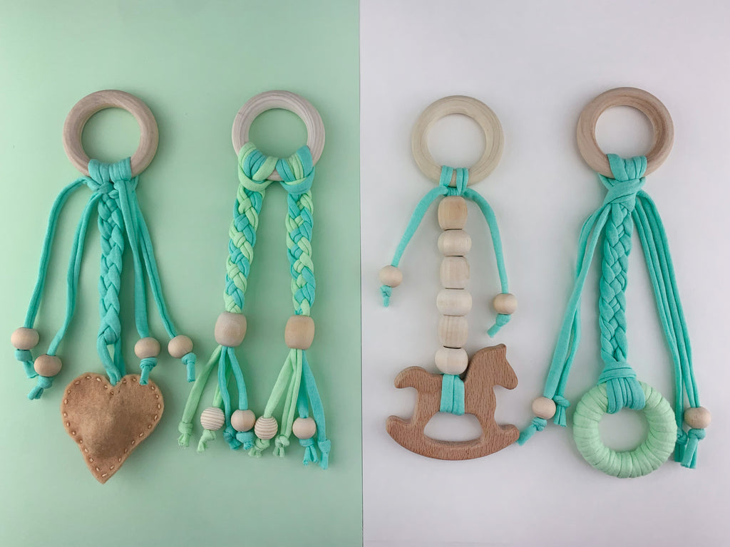 Baby gym – Turquoise-green
