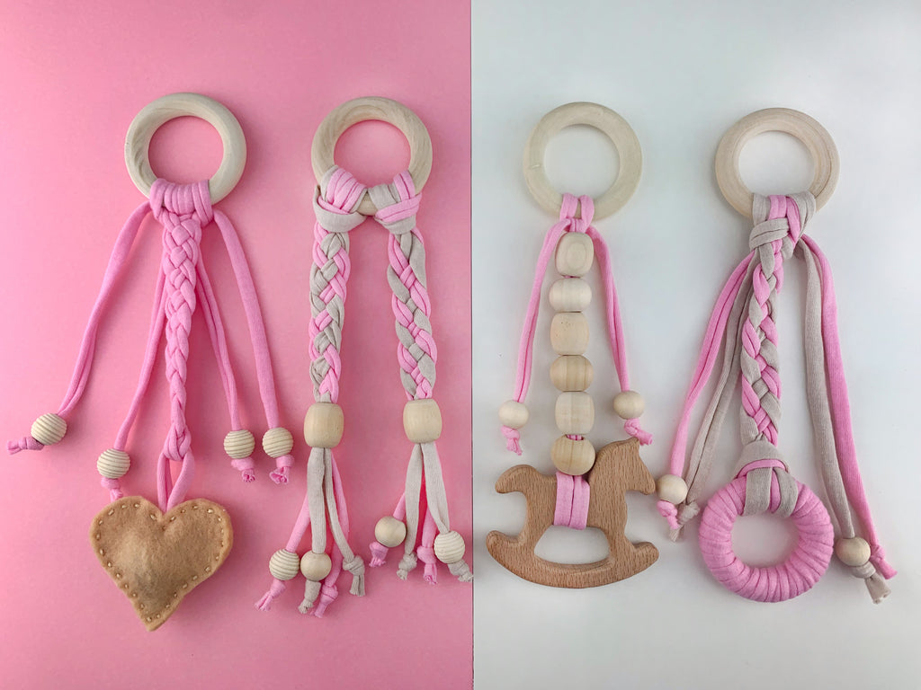 Baby gym – Pink-beige